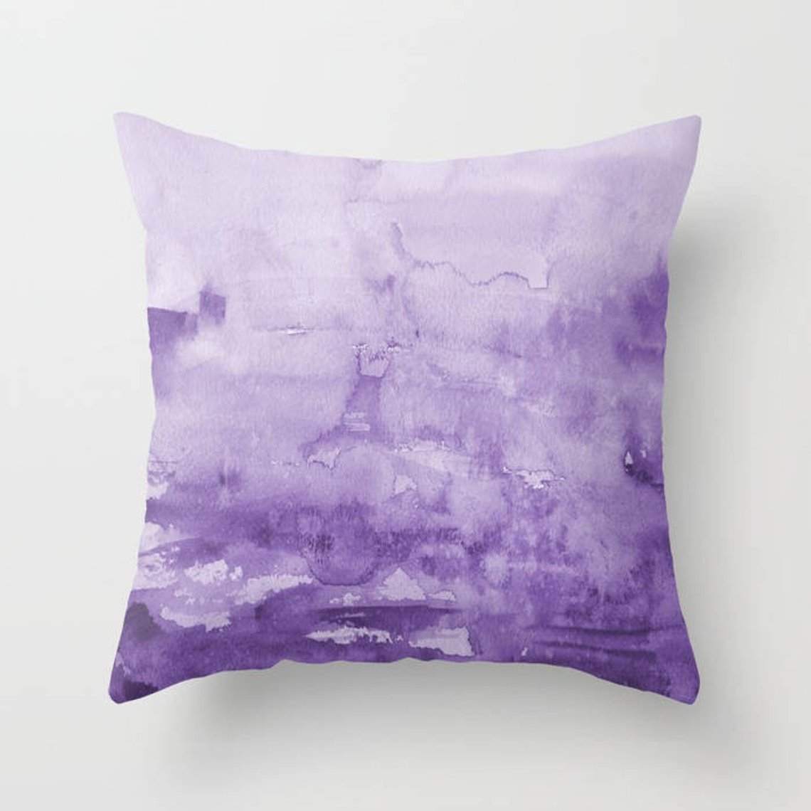 Purple Watercolor Pillow Case - Maven Flair