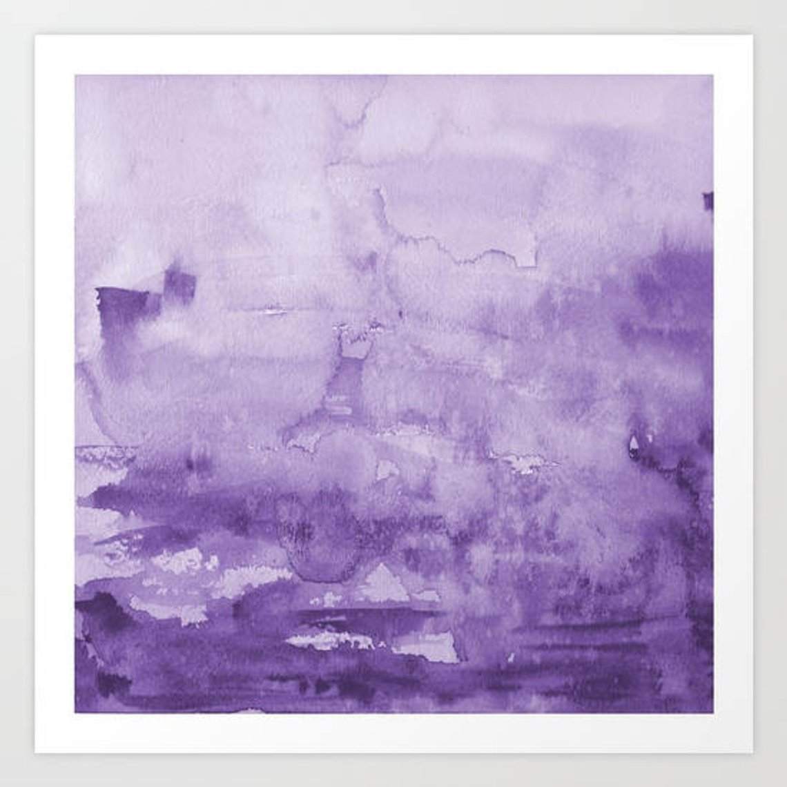 Purple Watercolor Pillow Case - Maven Flair
