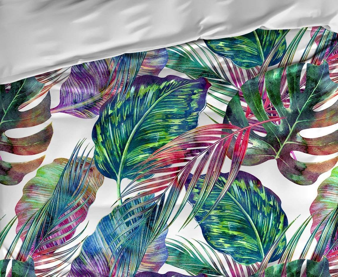 Rainbow Tropical Pattern Bedding - Maven Flair