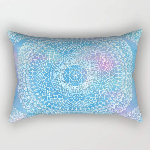 Black and White Astrology Cat Throw Pillow