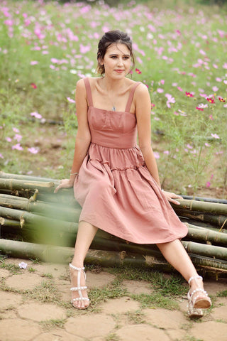 Jenny Boho Silky Short Dress
