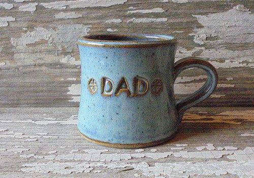 Handmade Pottery DAD mug - Maven Flair