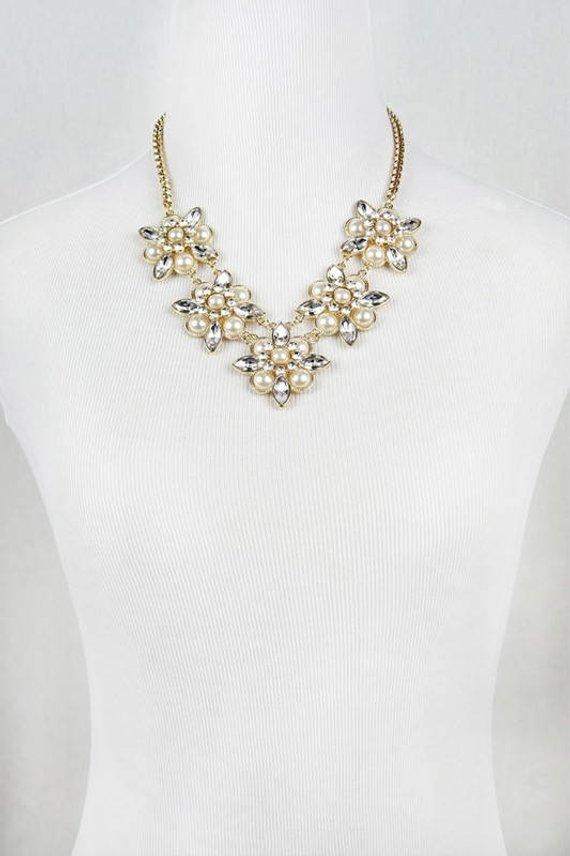 Pearl Statement Necklace - Maven Flair