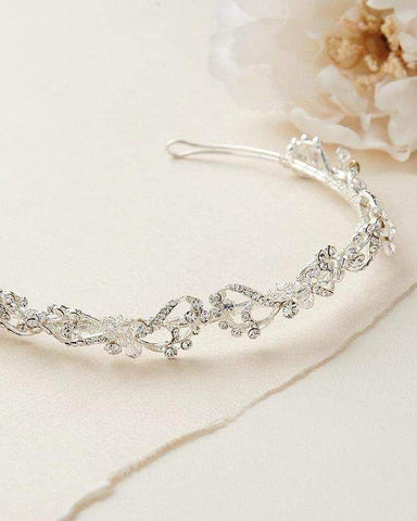 Snow Queen Jeweled Bridal Crown