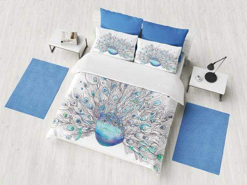 Peacock Duvet Comforter - Maven Flair