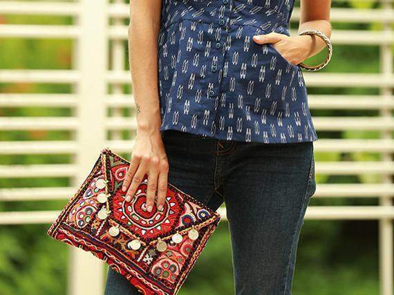 OOAK Banjara Handmade Colorful Handbag - Maven Flair