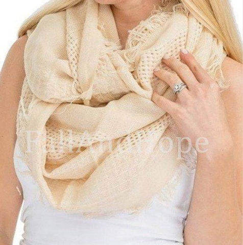 Red Winter Blanket Scarf