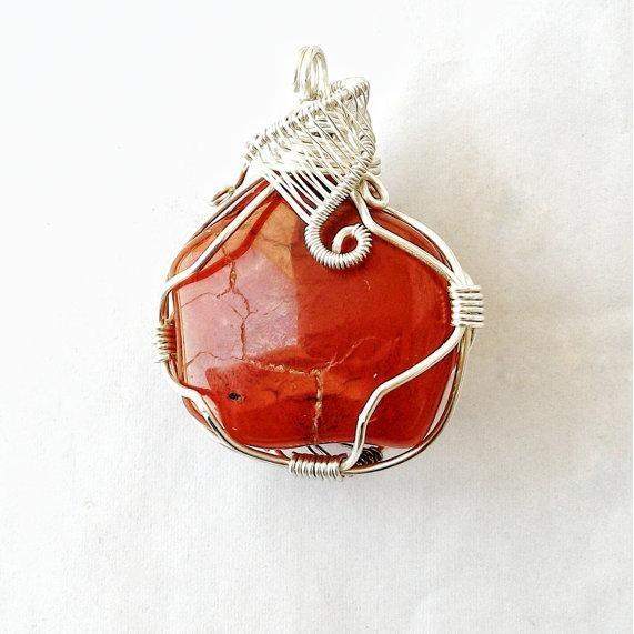 Tree Of Life Selenite Druzy Pendant Copper Wire Wrapped Gemstone