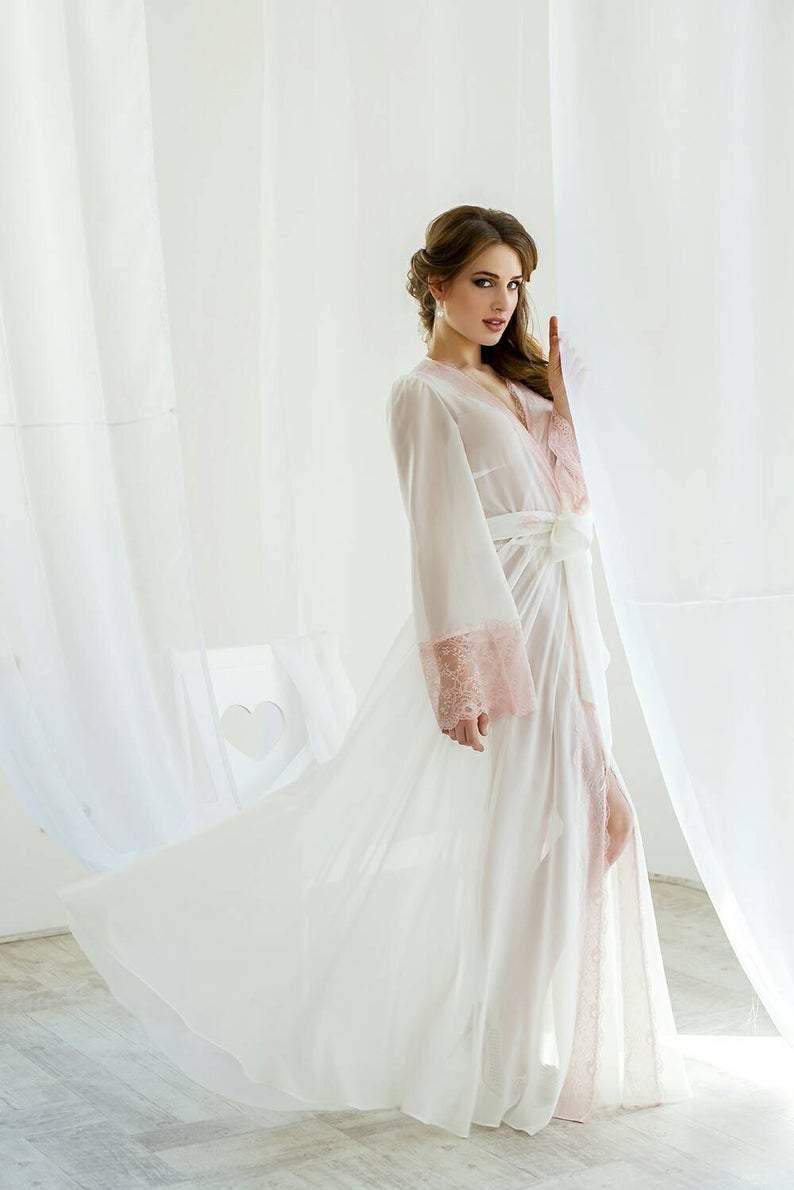 Gabriella Honeymoon Bridal Robe - Maven Flair
