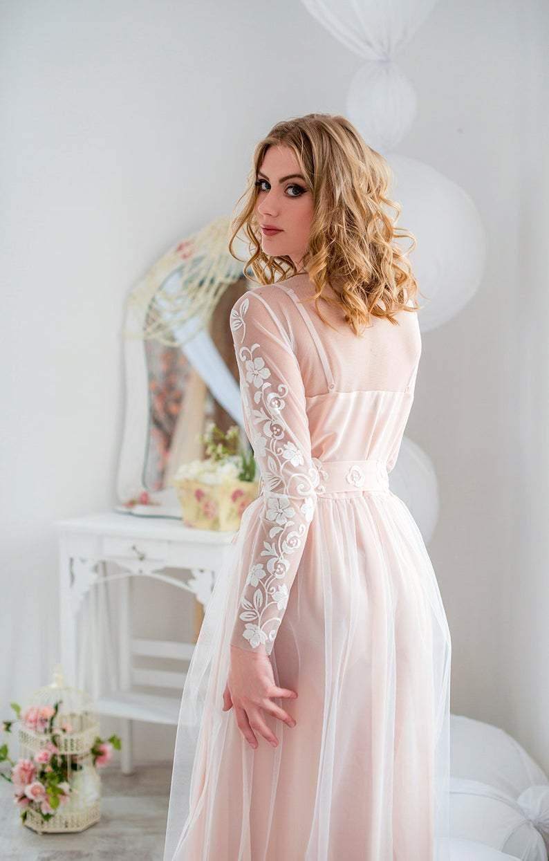 Bridal Blush Robe - Maven Flair